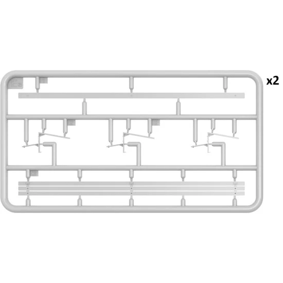Miniart 35320 - 1/35 GERMAN CARGO TRAILER scale plastic model kit
