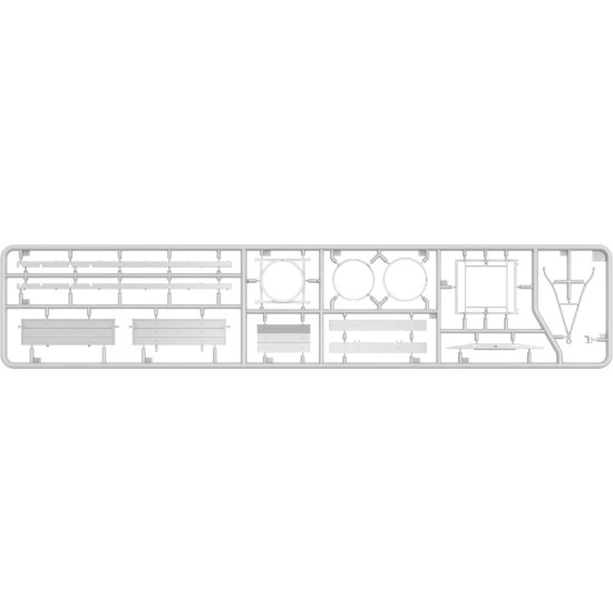 Miniart 35320 - 1/35 GERMAN CARGO TRAILER scale plastic model kit