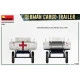 Miniart 35320 - 1/35 GERMAN CARGO TRAILER scale plastic model kit