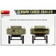 Miniart 35320 - 1/35 GERMAN CARGO TRAILER scale plastic model kit