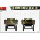 Us Stock Miniart 35320 - 1/35 German Cargo Trailer Scale Plastic Model Kit