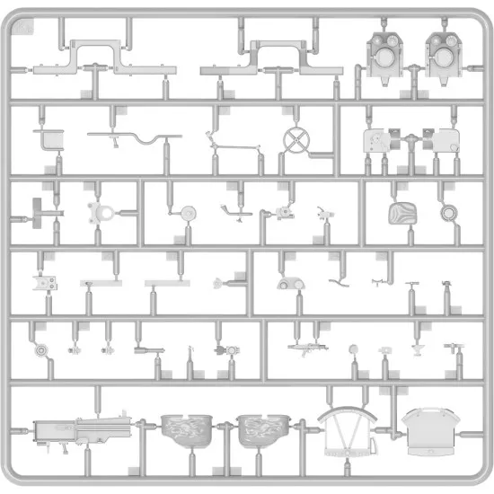 Miniart 35335 - 1/35 StuG III Ausf. G Feb 1943 Alkett Prod. INTERIOR KIT