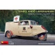 Miniart 35382 - 1/35 TEMPO A400 LIEFERWAGEN. GERMAN 3-WHEEL DELIVERY VAN