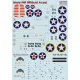 Print Scale 72-441 - 1/72 F4F Wildcat Aces (with 3D instrumental panel) Decal
