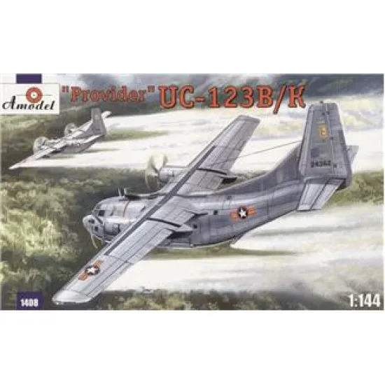 UC-123K 'Provider' USAF aircraft (Chase Aircraft Company) 1/144 Amodel 1408