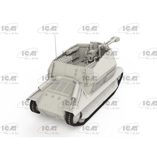 ICM 35340 - 1/35 10.5cm leFH 16(Sf) auf Geschutzwagen FCM36 (f) WWII
