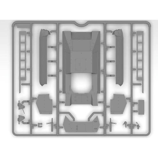 ICM 35340 - 1/35 10.5cm leFH 16(Sf) auf Geschutzwagen FCM36 (f) WWII