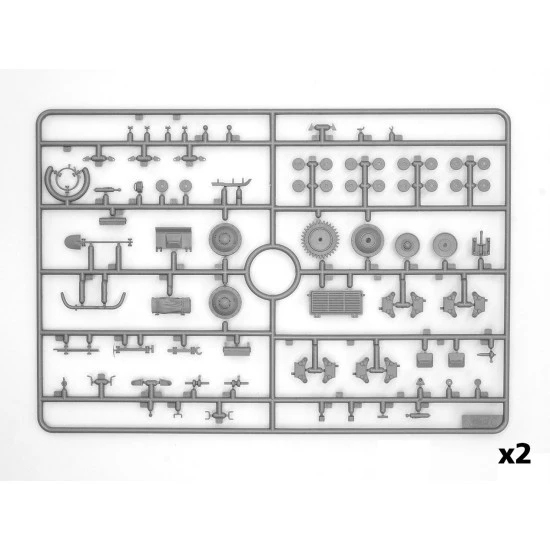 ICM 35340 - 1/35 10.5cm leFH 16(Sf) auf Geschutzwagen FCM36 (f) WWII