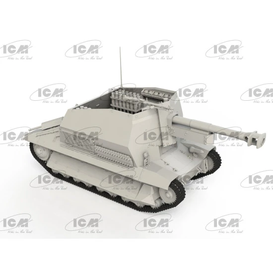 ICM 35340 - 1/35 10.5cm leFH 16(Sf) auf Geschutzwagen FCM36 (f) WWII