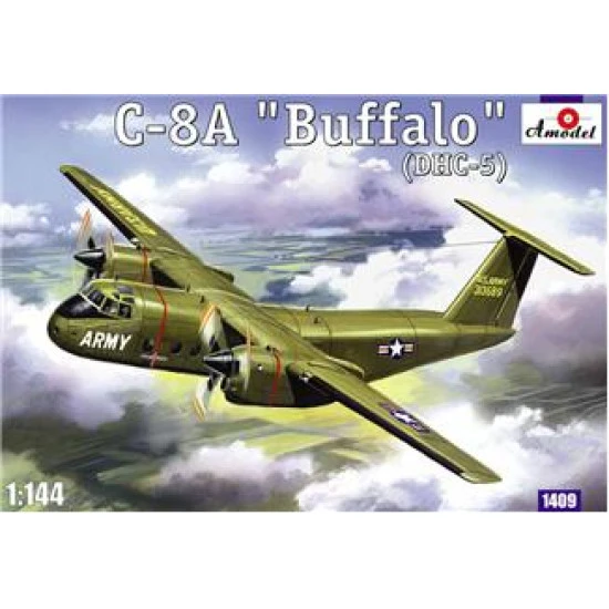 C-8A 'Buffalo' (DHC-5) USAF aircraft 1/144 Amodel 1409