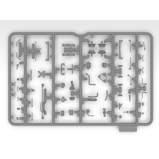 ICM 35597 - 1/35 G7117 US military truck scale plastic model kit