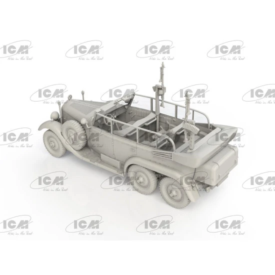 ICM 72473 - 1/72 Type G4 Partisanenwagen with MG 34 WWII German vehicle