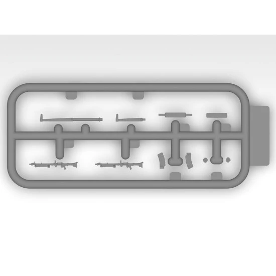 ICM 72473 - 1/72 Type G4 Partisanenwagen with MG 34 WWII German vehicle