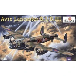 Avro Lancaster B.I/B.III (A.V. Roe and Company) 1/144 Amodel 1411