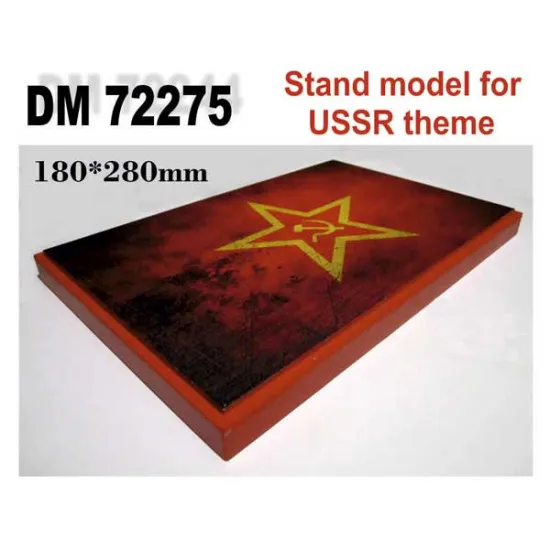 Dan Models 72275 - 1/72 Stand model for USSR theme, size 180 x 280 mm