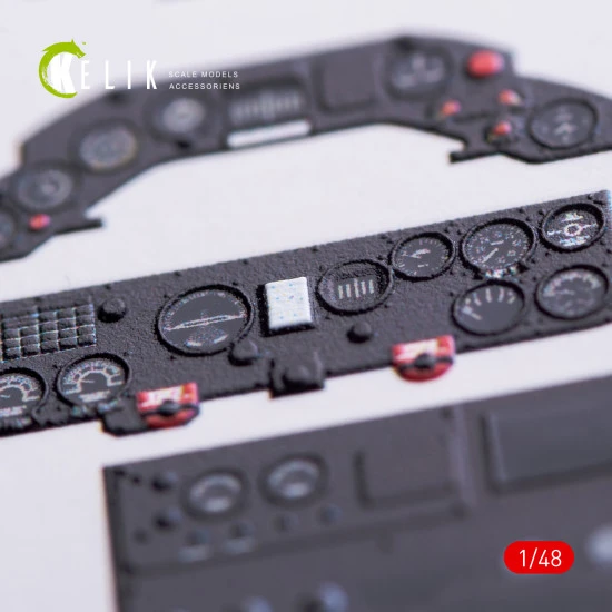 Kelik K48008 - 1/48 TBD-1A Douglas interior 3D decals for Great Wall Hobby kit