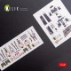 Kelik K48020 - 1/48 scale F-4B/N interior 3D decals for Academy kit
