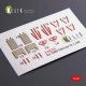 Kelik K48025 - 1/48 scale SU-24 interior 3D decals for Trumpeter kit