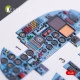 Kelik K48025 - 1/48 scale SU-24 interior 3D decals for Trumpeter kit