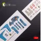 Kelik K48025 - 1/48 Scale Su-24 Interior 3d Decals For Trumpeter Kit