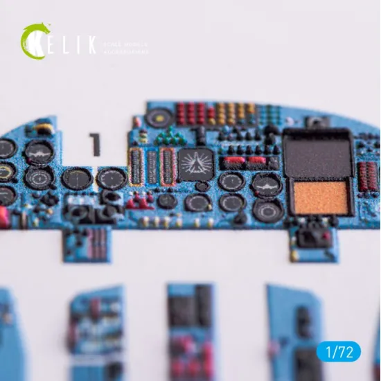 Kelik K72003 - 1/72 Scale Su-24m Interior 3d Decals For Trumpeter Kit