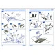 AMP 72-017 - 1/72 Early Horten H IX V1 project with 2 BMW 003 jet engines plastic model