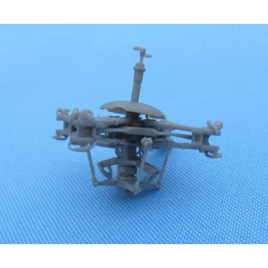 Us Stock Metallic Details Mdr7253 - 1/72 As365 Dauphin. Main Rotor. Scale Model Kit. 3d-printed. For Aircraft