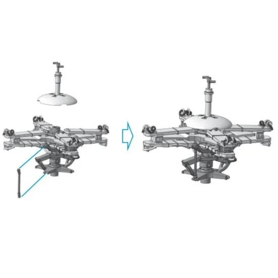 Us Stock Metallic Details Mdr7253 - 1/72 As365 Dauphin. Main Rotor. Scale Model Kit. 3d-printed. For Aircraft
