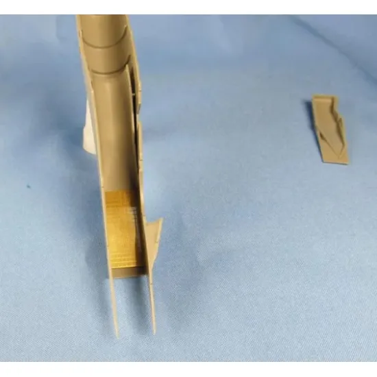 Us Stock Metallic Details Md4849 - 1/48 Su-27/Su-27ub/Su-35. Air Intake Grilles. Photoetch For Great Wall Hobby