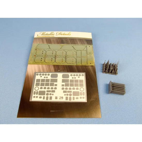 Metallic Details MDM4807 - 1/48 B-29. Exterior. Photoetch, 3D-printed. For Revell/Monogram