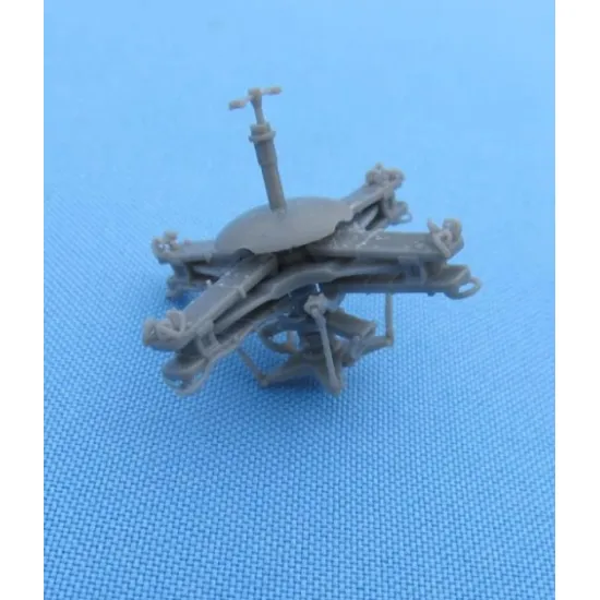 Us Stock Metallic Details Mdr48125 - 1/48 As365 Dauphin. Main Rotor For Scale Model Kitty Hawk, Trumpeter