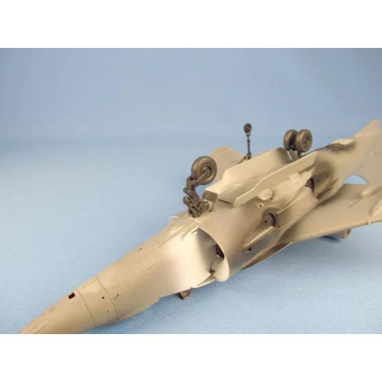 Metallic Details MDR48133 - 1/48 Harrier GR Mk.7/9. Landing gears with wheels for model kit Hasegawa