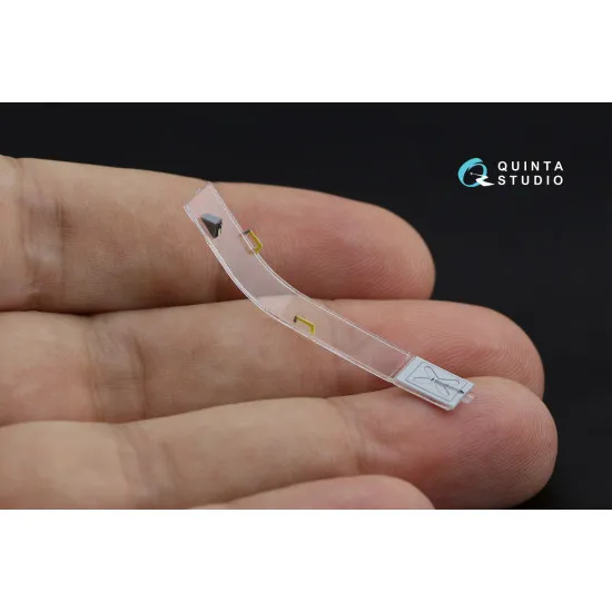 Quinta studio QD72030 - 1/72 Ah-1G 3D Printed & Coloured Interior on Decal Paper (Special Hobby/Revell)