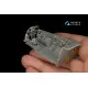 Quinta Studio QD48214 - 1/48 F-15C PAD-upgraded 3D-Printed & Coloured Interior on Decal Paper with Resin Parts (GWH)