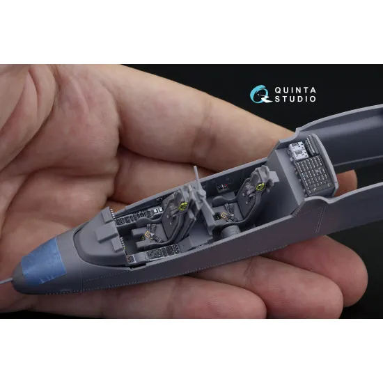 Quinta studio QD48227 1/48 OV-10A Bronco 3D Printed and Coloured Interior on Decal Paper (ICM)