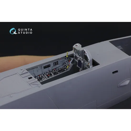 Quinta studio QD32101 - 1/32 F/A-18 Early 3D-Printed & Coloured Interior on Decal Paper (Academy)