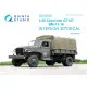 Quinta's studio's QD35035 - 1/35 Chevrolet G7107 3D-Printed & coloured Interior on decal paper (ICM) Quinta's studio's QD35035 - 1/35 Chevrolet G7107 3D-Printed & coloured Interior on decal paper (ICM)