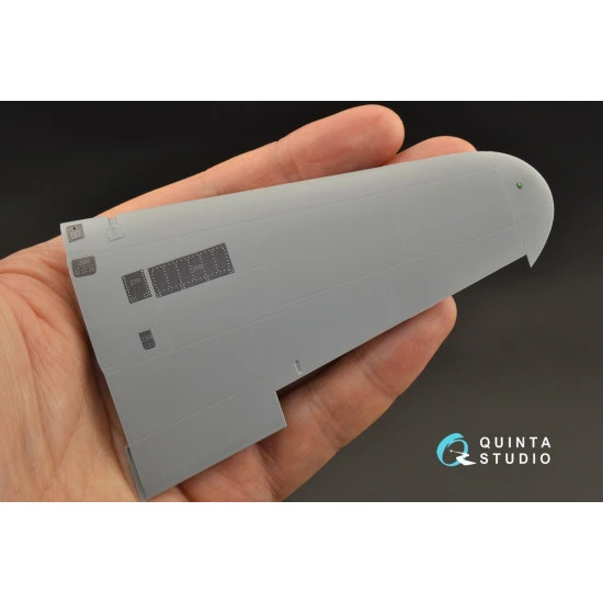 Quinta's studio's QP48005 - 1/48 IL-2 (single seater) lights, hatches and panels for Zvezda model kit