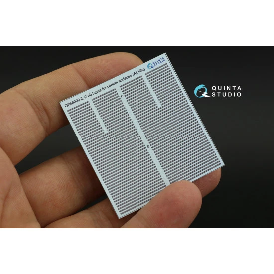 Quinta's studio's QP48009 - 1/48 IL-2 rib tapes for control surfaces (All kits)