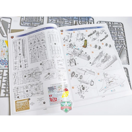 Model Svit 72064 - 1/72 Mirage IIIO interceptor scale plastic model kit