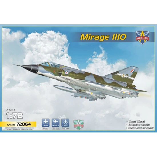Model Svit 72064 - 1/72 Mirage IIIO interceptor scale plastic model kit