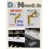Dan Models 35272 - 1/35 Wing Screw. German Screw Lock. Set 230 Pcs. 3d Scale Model Kit