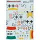 Print Scale PRS72-455 - 1/72 Messerschmitt BF109G-6 Wet Decals for aircraft model