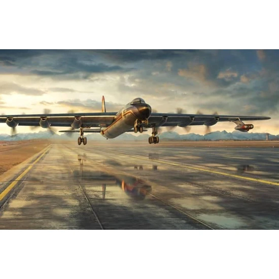 Roden 348 - 1/144 Convair NB-36H Crusader, scale plastic model kit