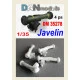 Dan Models 35278 - 1/35 - FGM-148 Javelin (4 pcs) 3d resin
