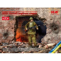 ICM 16013 - 1/16 WW2 assault engineer-sapper, scale plastic model kit
