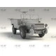 ICM 35572 - 1/35 Laffly V15T with Hotchkiss machine gun, scale plastic model kit
