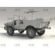 ICM 35572 - 1/35 Laffly V15T with Hotchkiss machine gun, scale plastic model kit