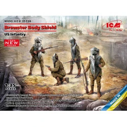 ICM 35720 - 1/35 Brewster Body Shield US Infantry, scale plastic model kit