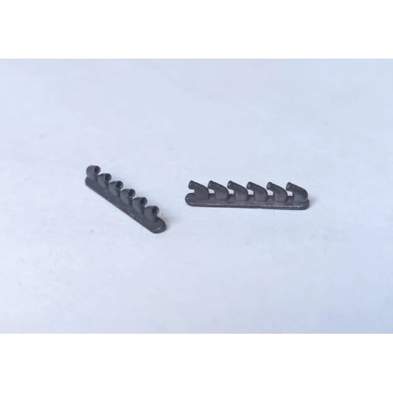 REXx 72035 - 1/72 Mustang P-51B/C exhaust pipes, scale metal model kit